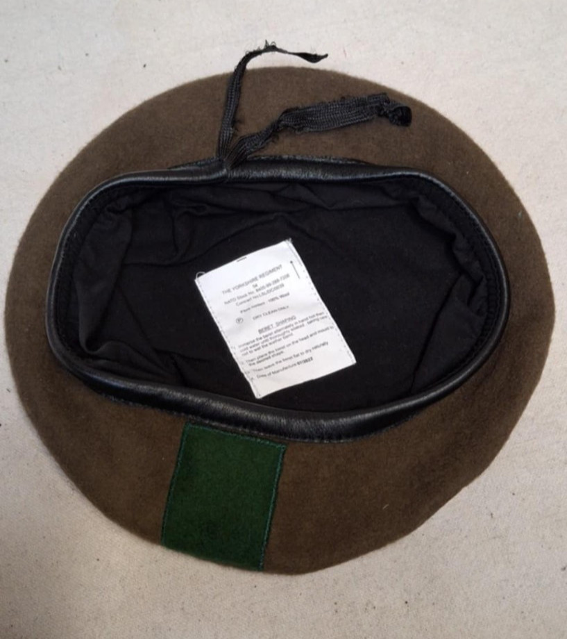 Beret, the Yorkshire regiment