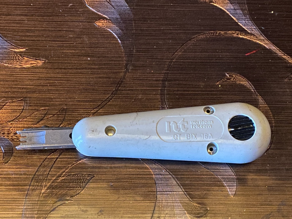 Northern Telecom QT BIX 16A Punch Down Tool Communication Tool
