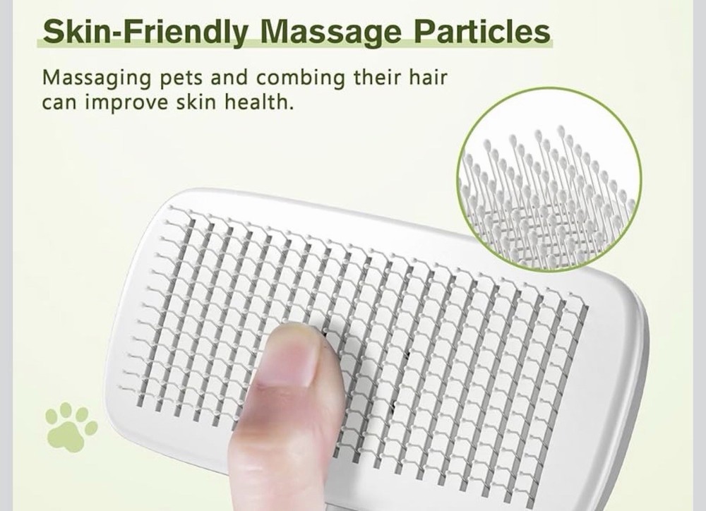 Self- Cleaning Slicker Pet Brush