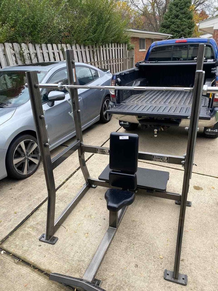 HAMMER STRENGTH Power Rack with Bar
