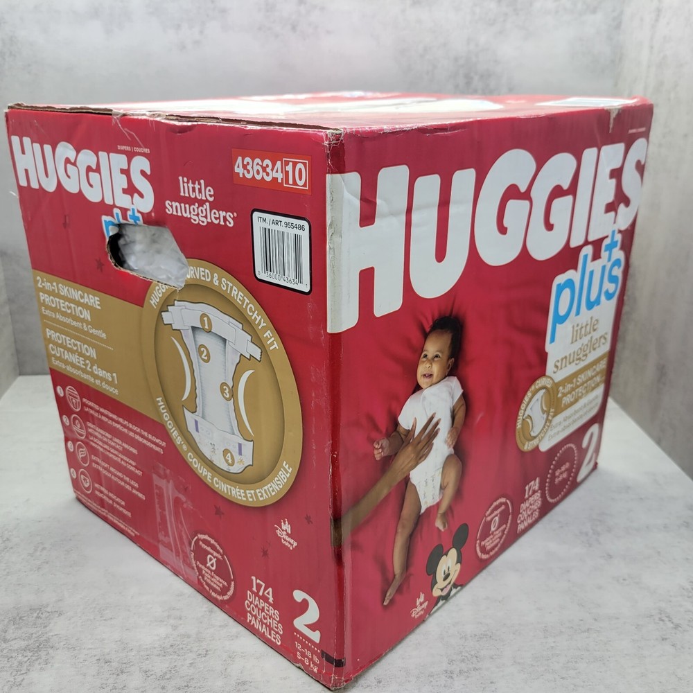 Huggies Little Snugglers Plus Diapers Size 2 - 174 Count™