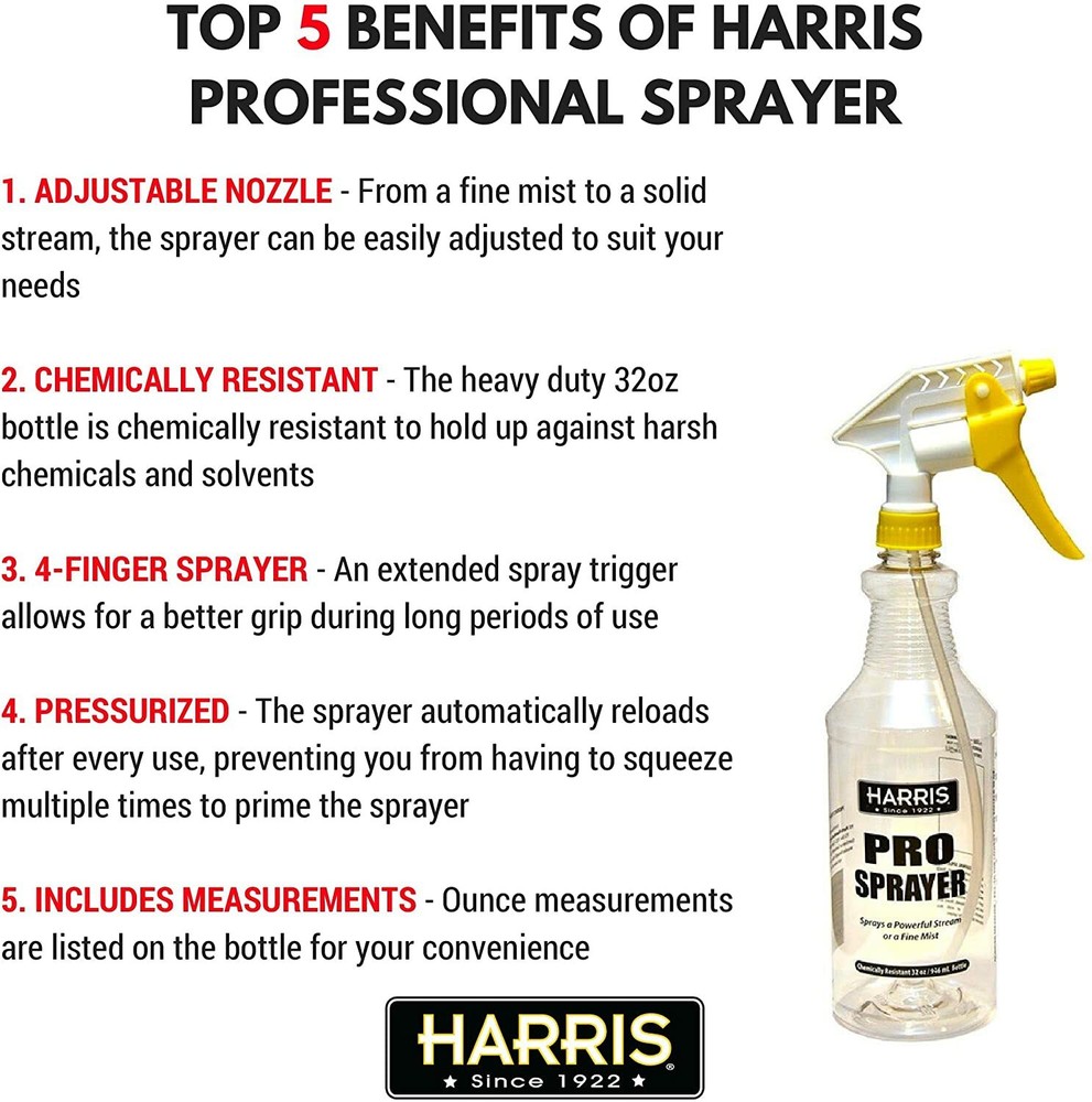 Harris Professional Spray Bottle, 32 oz