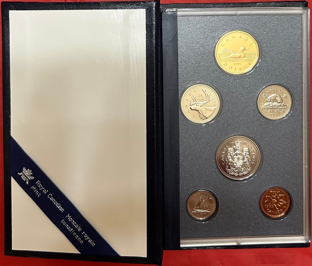 1995 Canada Specimen Set Plus COA & Box