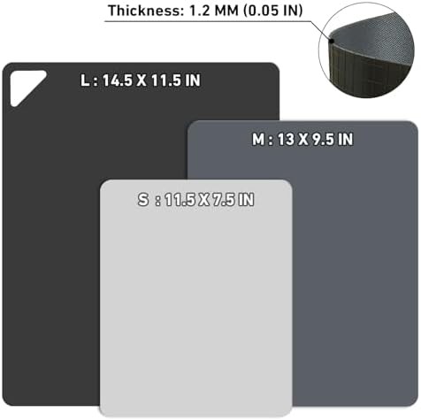 Flexible Plastic Cutting Board Mats