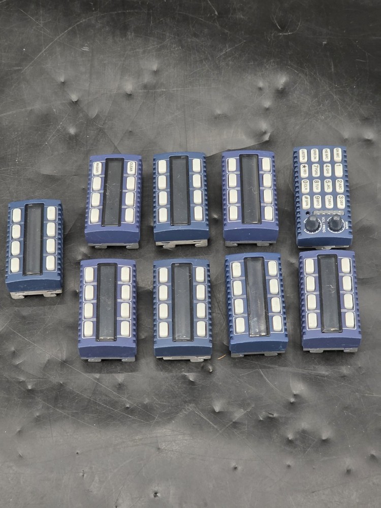 Clear-Com I-1430E Digital Matrix Intercom Control Panel – Lot of 8