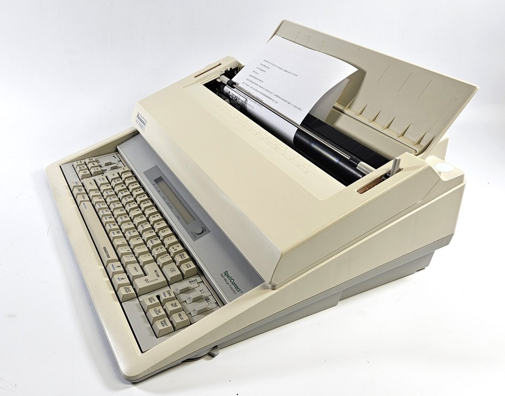 Panasonic KX-E4020 Electronic Typewriter Spell Correct -Working [Read Desc]