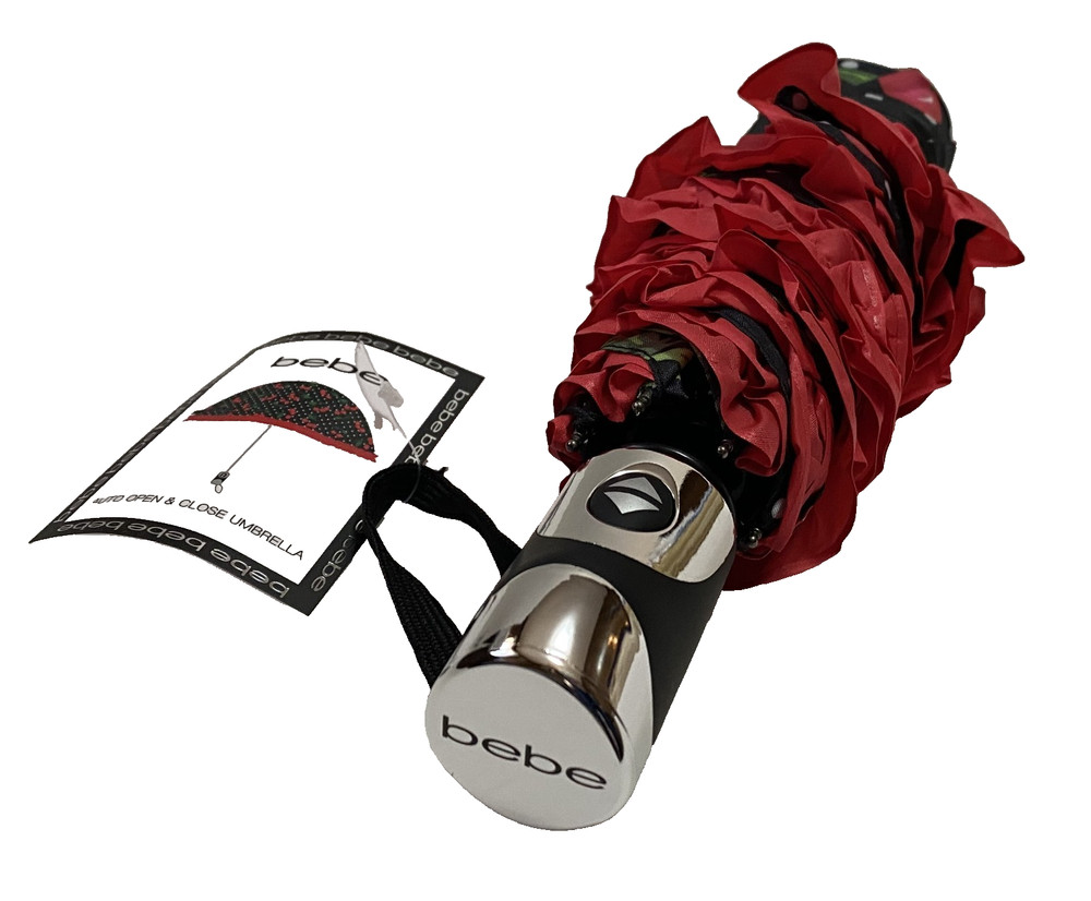 bebe Umbrella Auto Open & Close Lightweight Rain Sunshine