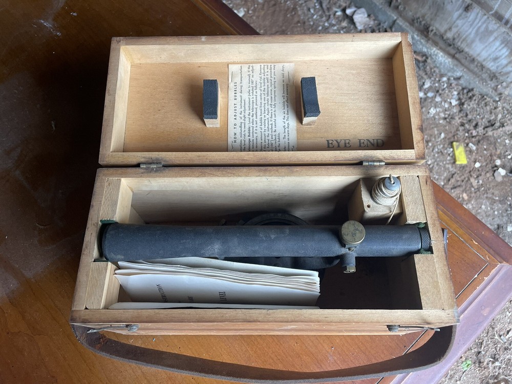 Berger Instruments Service Dumpy Level With Case And Accessories