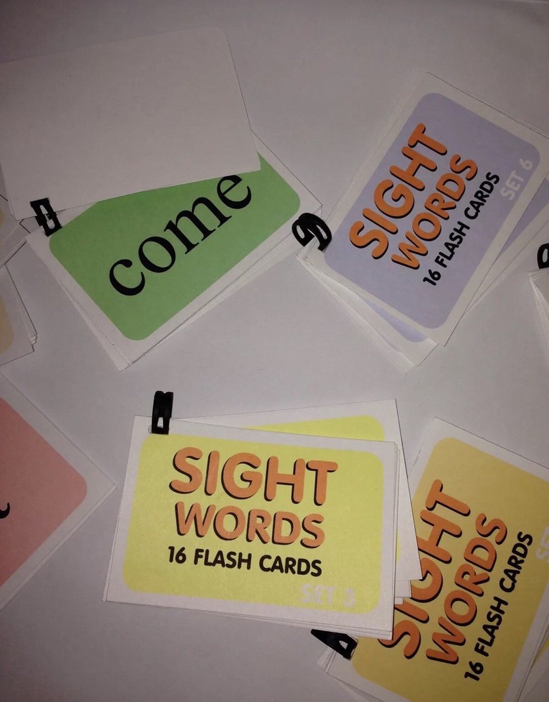Sight Word - Flash Card Sets