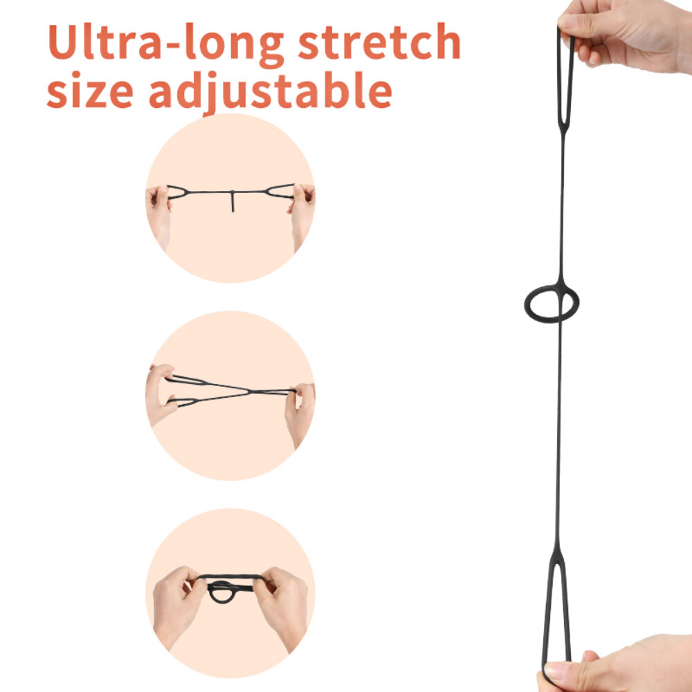 Silicone Penis Glans Stretcher Phimosis Curing Peritomize Correction Ring