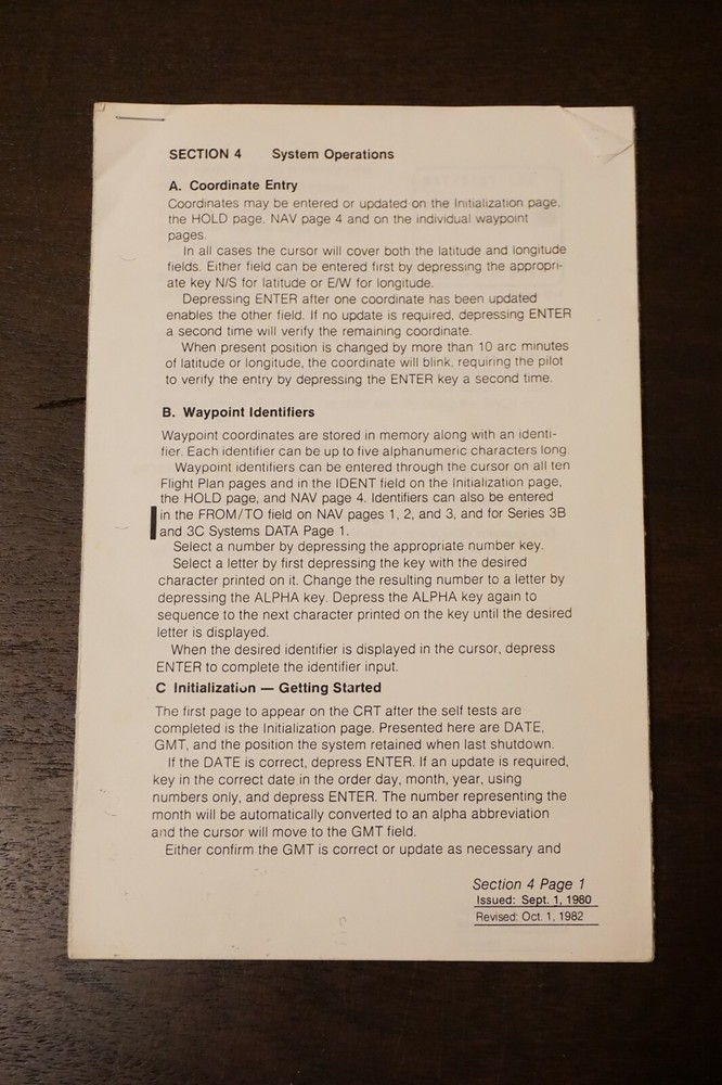 Foster DB682 Database Pilot's Guide Part No. 002A0650