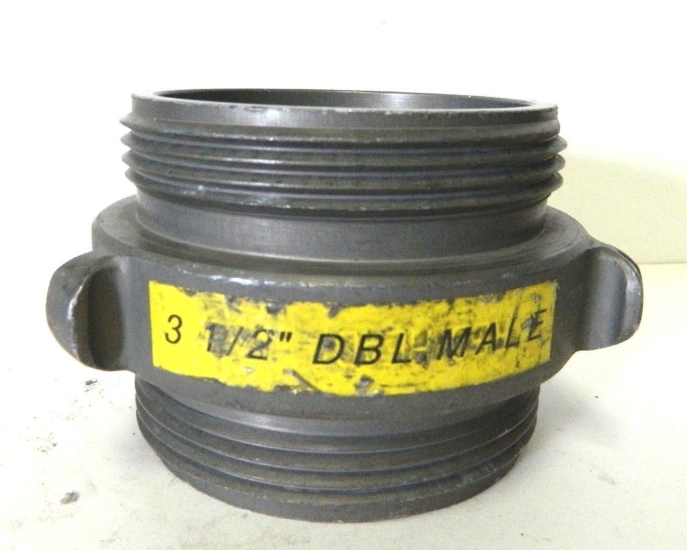 Red Head 3 1/2'' DBL Male Firefighter Hose Adapter 3 - 1/2 NH