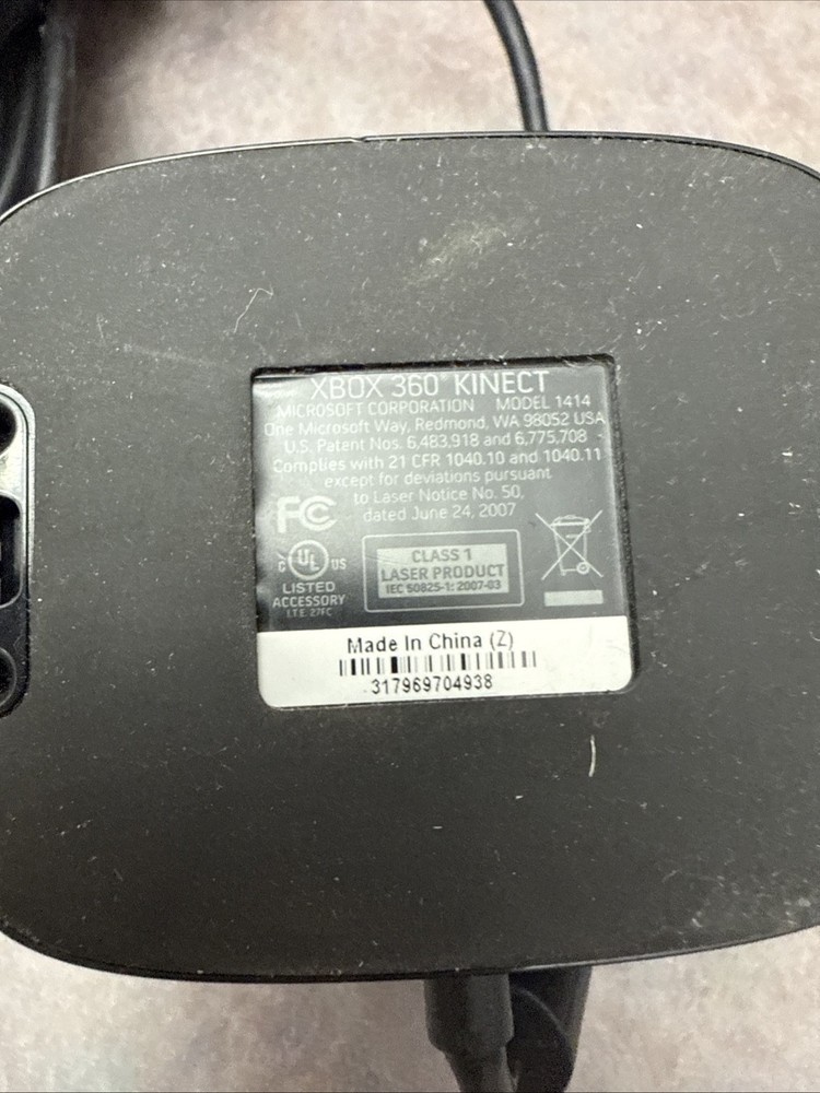 Official Microsoft Xbox 360 Kinect Motion Sensor Bar! ~ Works Great! Fast Ship!