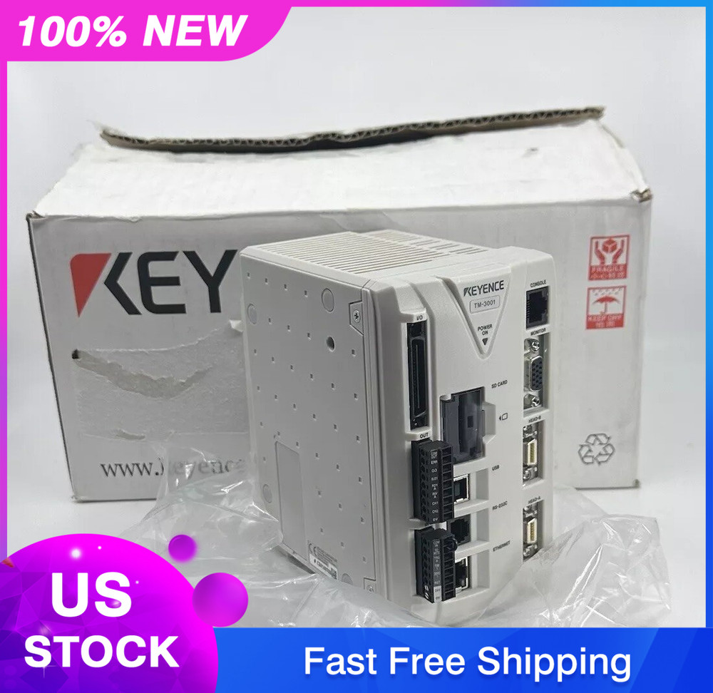 Keyence TM-3001 High Speed 2D Optical Micrometer Controller NEW without Remote