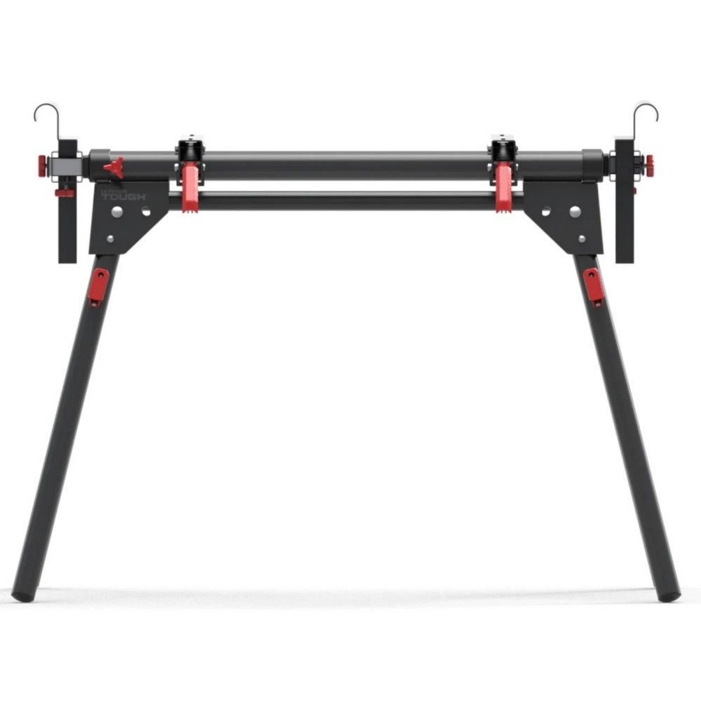 Hyper Tough Hyper Stack 500 lb Heavy Duty Miter Saw Stand, Holds 10' Boards