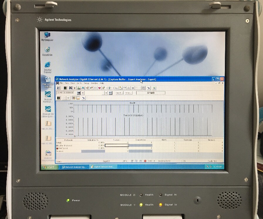 Agilent Network Analyzer Gibabit Ethernet J6800A