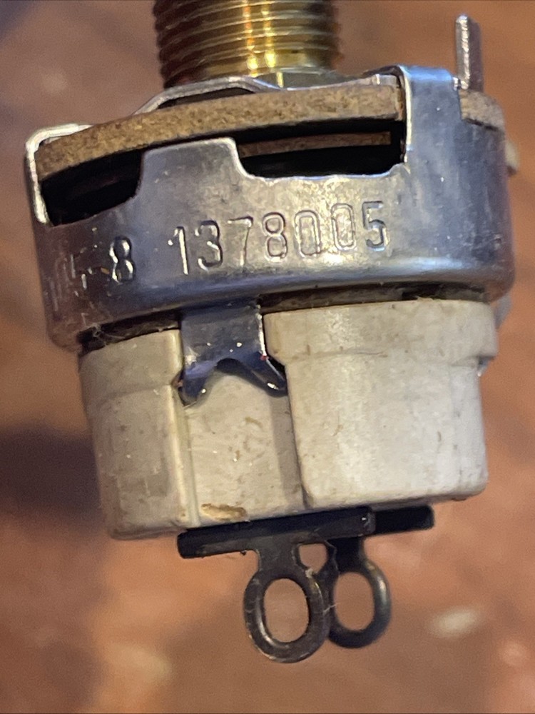 New Old Stock RCA Variable Resistor Push Pull Switch 40k Ohm Part # 137019