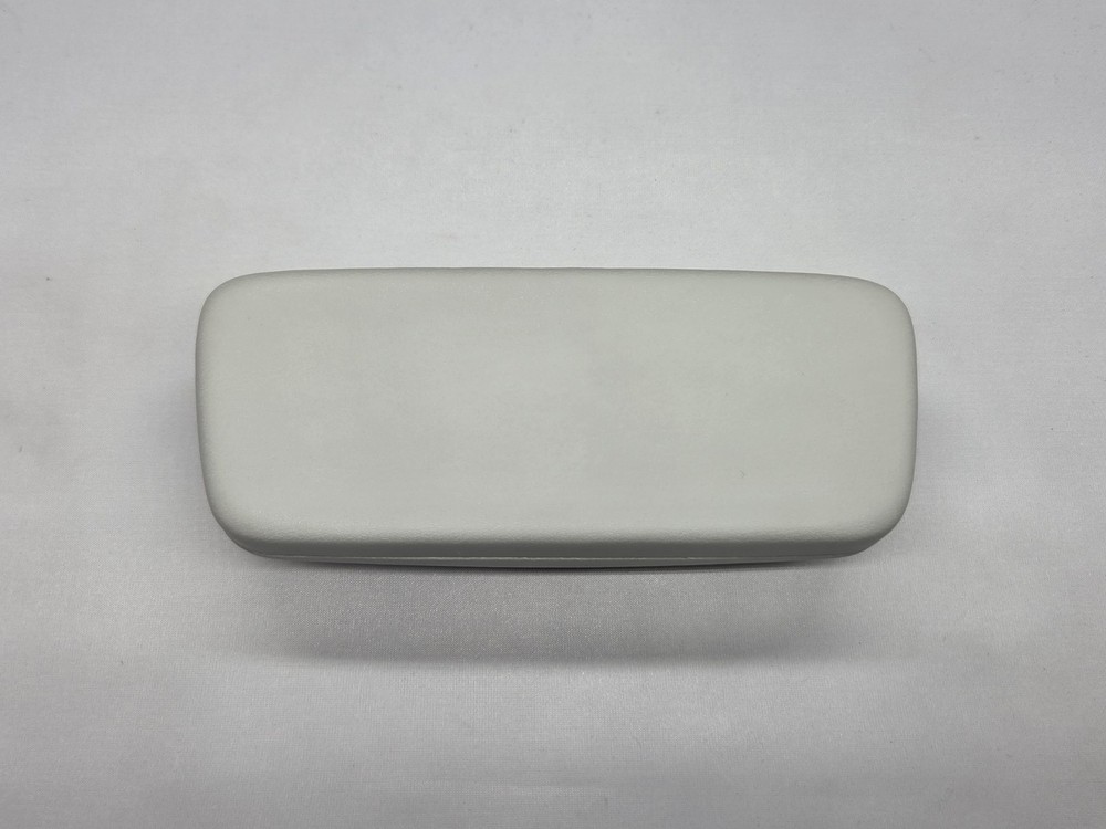 Calvin Klein Light Gray Clamshell Eyeglass Case