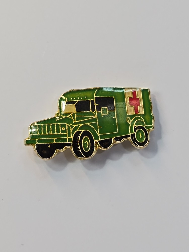 Army Ambulance Lapel Pin