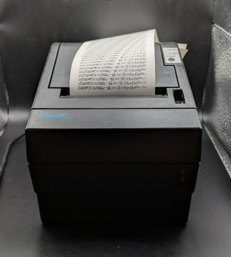 SNBC BTP- 2002NP POS Thermal Receipt Printer USB with Power Cable