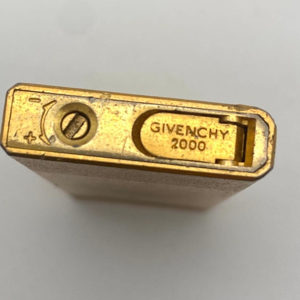Givenchy Gold Lighter with case