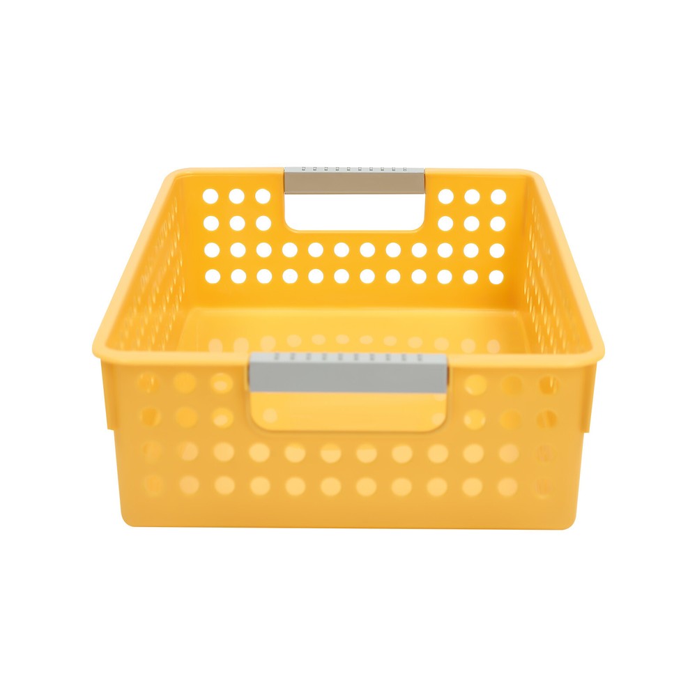 24 Pack Rectangular Classroom Baskets Colorful Organizer Storage Bin Book Baske