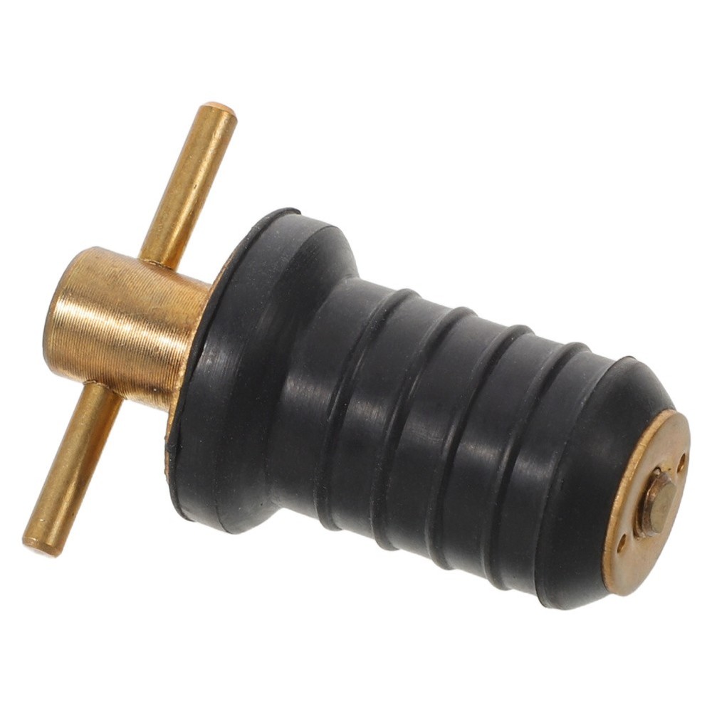 Marine Brass Drain Plug Solid Boat Small Kit Accessory for Plugs