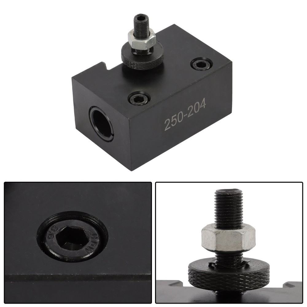 6 Pack BXA Tool Post Set 250-200 Complete Quick Change System for Lathes