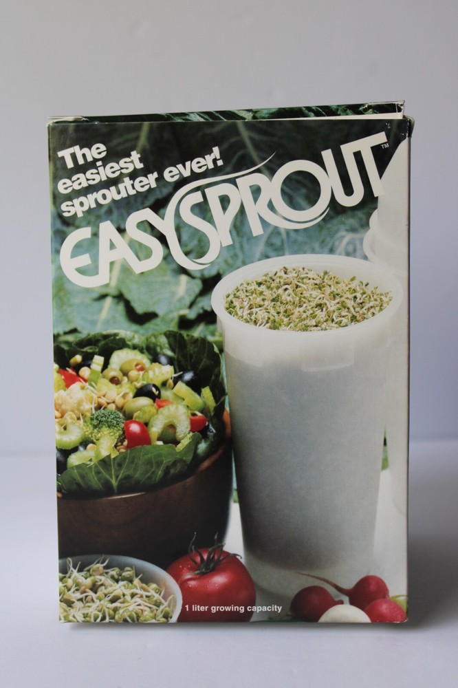 Sproutamo EASYSPROUT SPROUTER  Plastic Cup Sprouting System Complete Original Bx