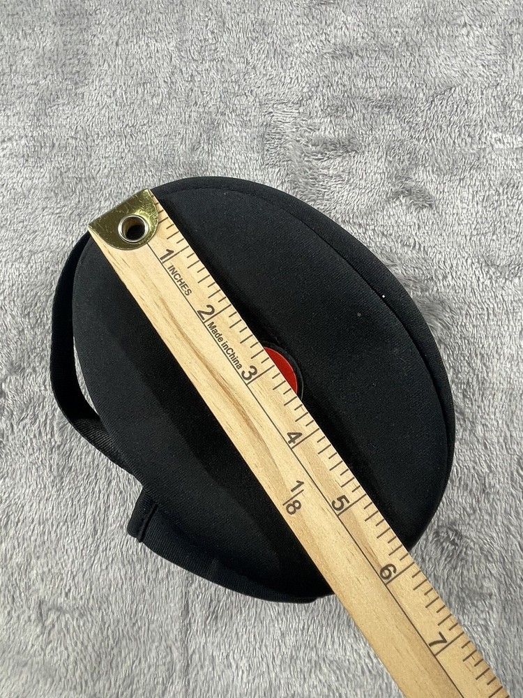 Beats Headphone Soft Case Only Black Zipper Pocket Preowned