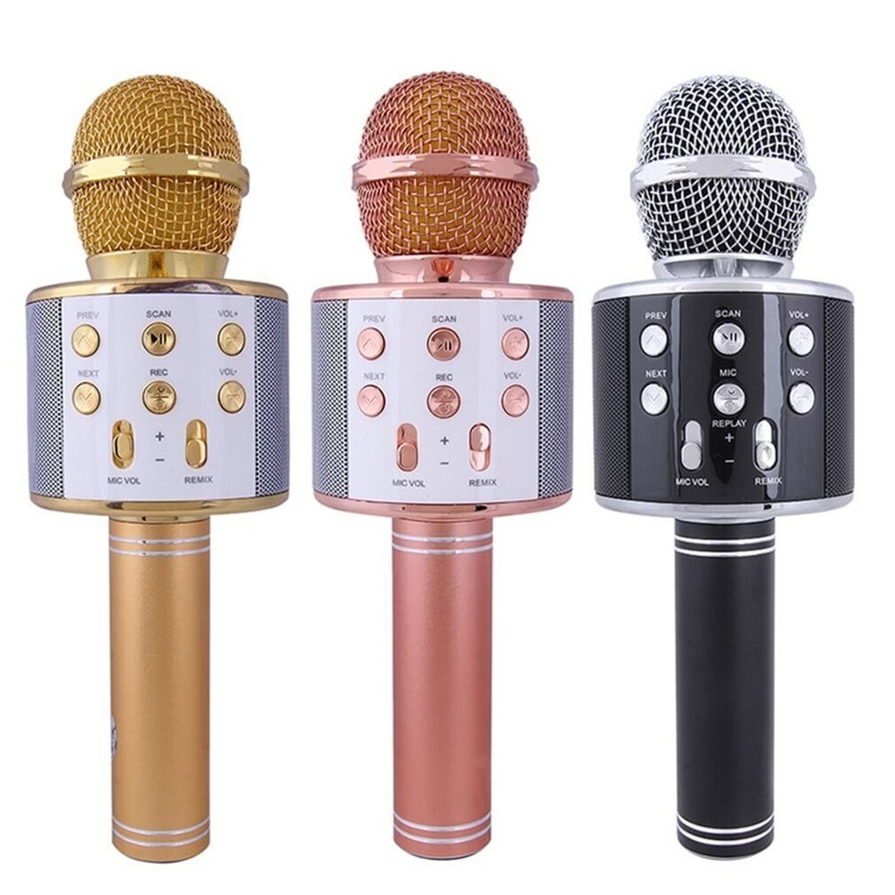 Kids Microphone For Karaoke With Bluetooth Wireless Portable