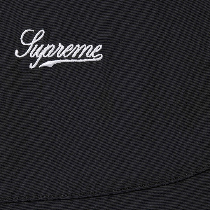 Supreme Contrast Piping Track Jacket Black