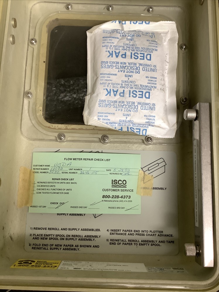 ISCO 3230 Bubbler Flow Meter | No Power Pack