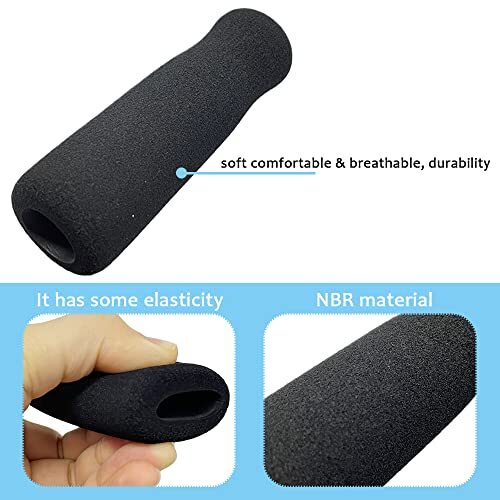 Quad Walking Cane Grip Replacement for Elderly & Disabled Patient Foam Handle