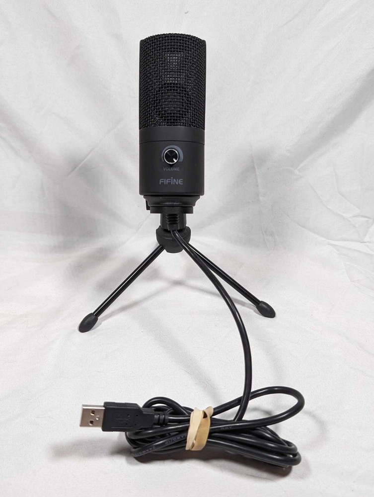 FIFINE USB condenser microphone PC PS4 call for Skype deliver