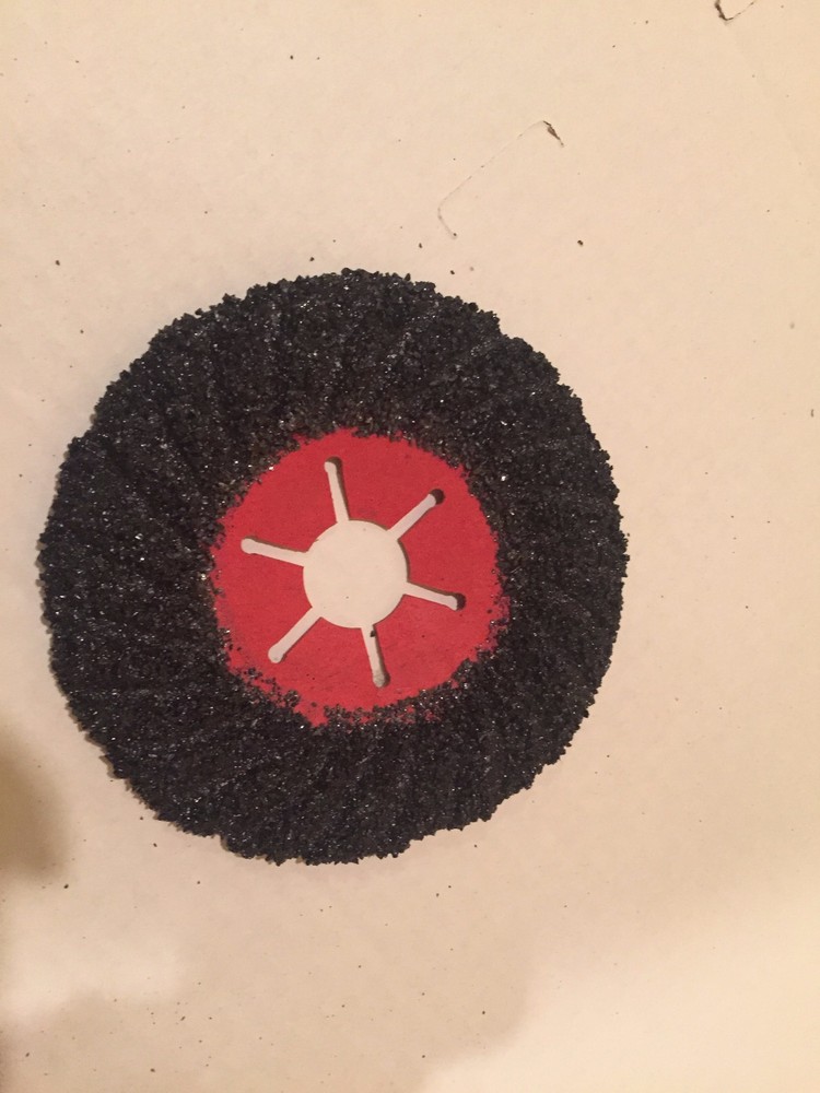 10 PACK! 4.5 Inch Flex Discs - C16 Sanding Discs Silicon Carbide Rough Surfaces