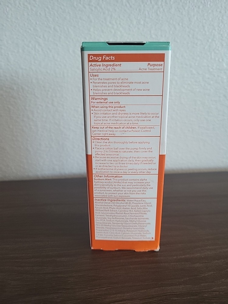 Dr Dennis Gross Alpha Beta 2% BHA Breakout Solution ~ 5.0 fl oz~Damaged Box