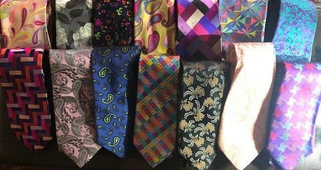Beautiful Tie Collection (Many Duchamp)