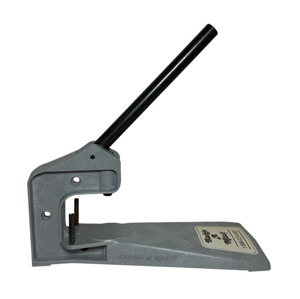 Vintage Badge-A-Minit Hand Press Button Maker