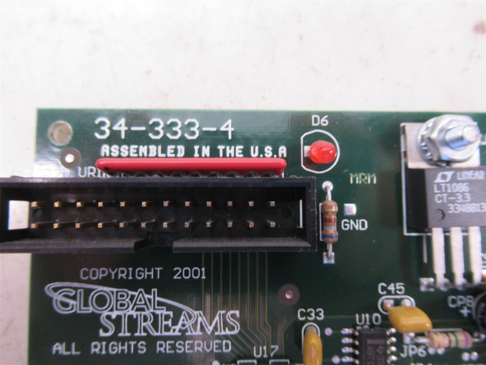 Global Streams GlobeCaster 34-333-4 Synchronizing Input Module Plug-In