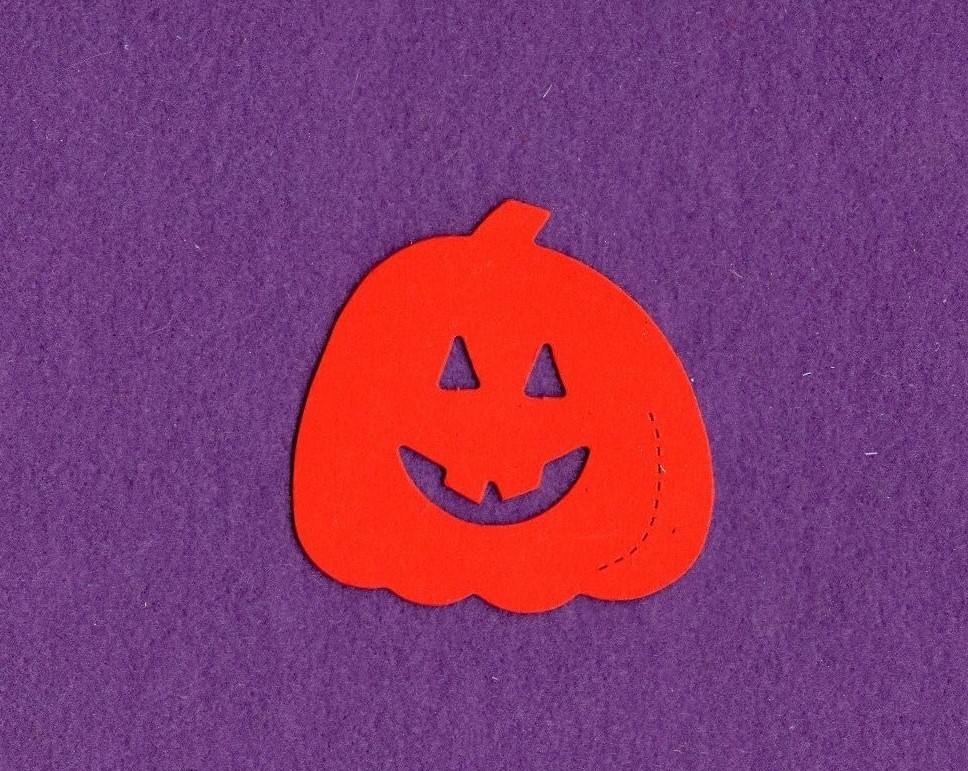 JACK-O-LANTERN large die cuts scrapbook cards