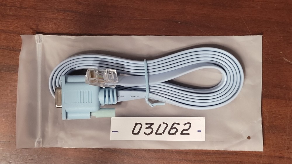 RJ45 to DB9 Female Console Cable for PC Router Switch, 6 Ft