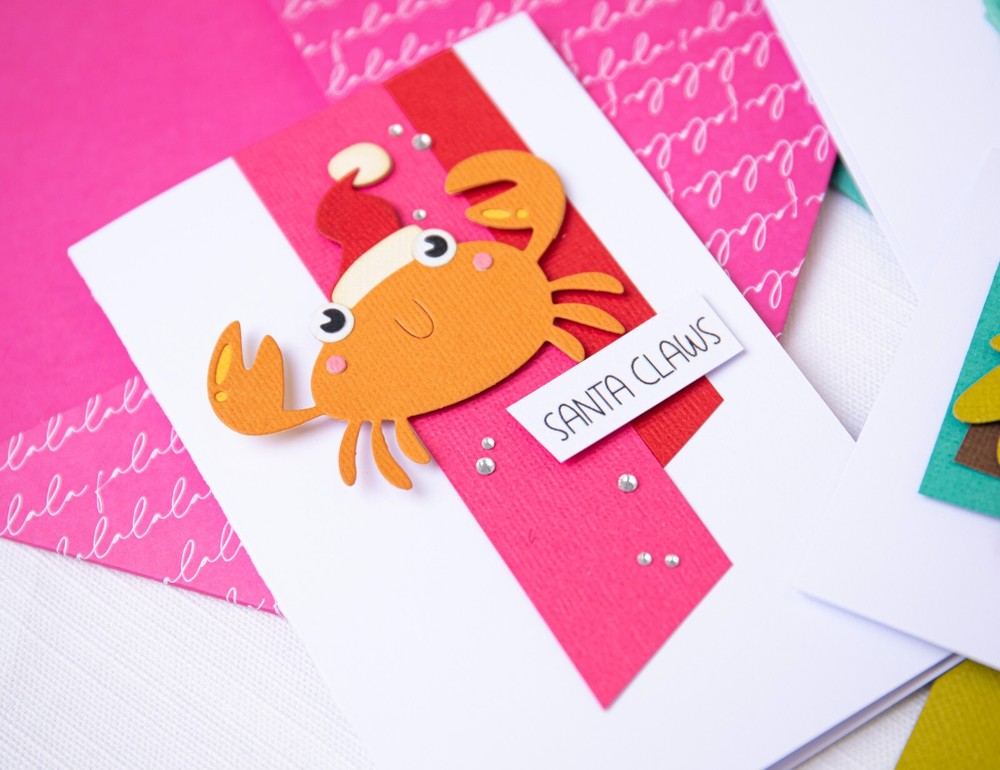 New Retired Sizzix Thinlits Christmas Characters 3pk wStamps #666313 MSRP $14.99