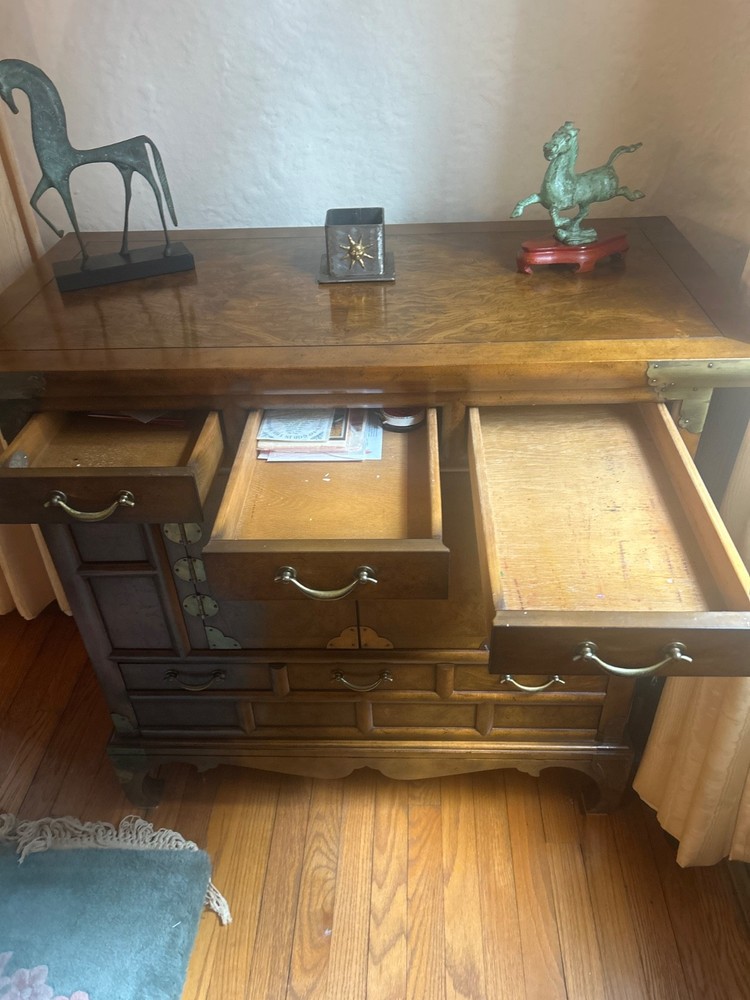 baker furniture sideboard bar