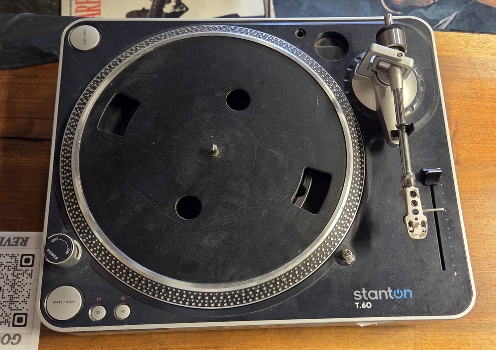 Stanton T.60X Turntable Vintage 2007 DJ - Untested As Is