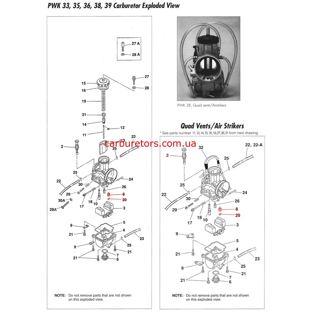 Kawasaki float valve needle 16030-1057