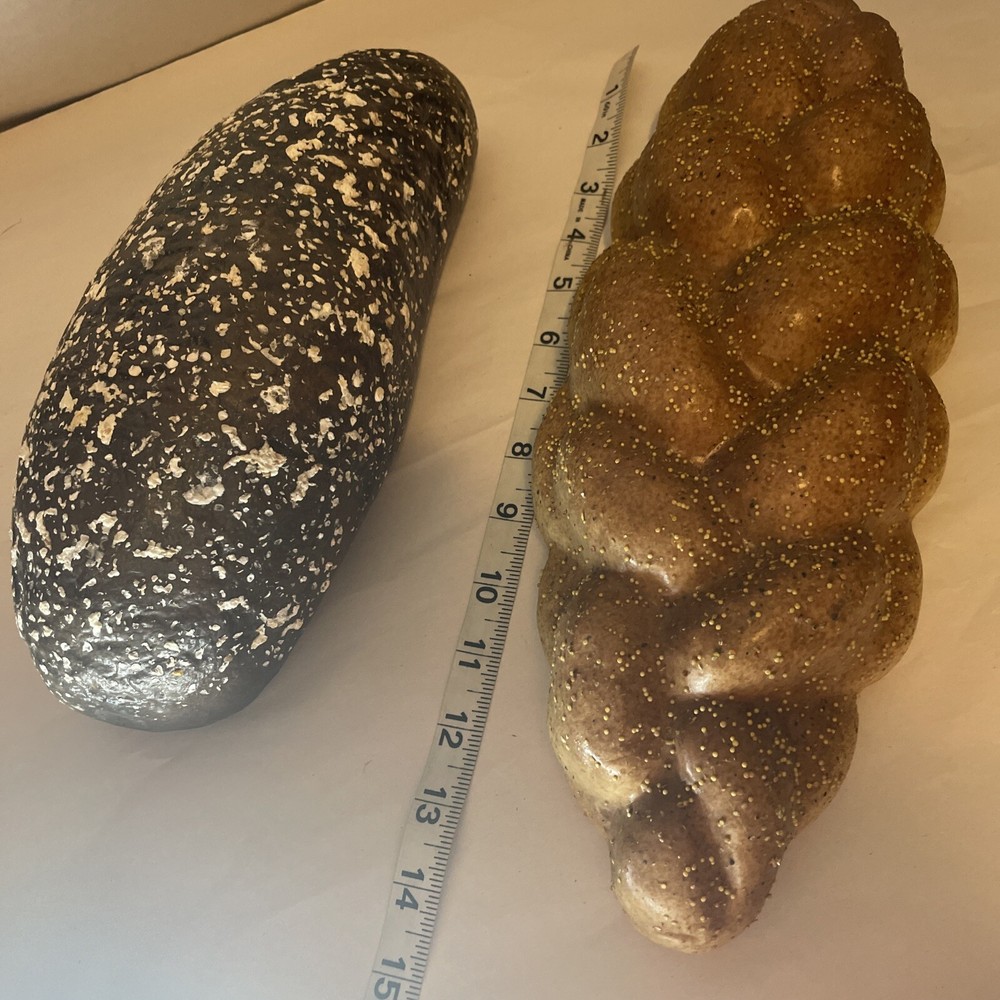 Large Prop Bread Loaves Oat Wheat And Braided