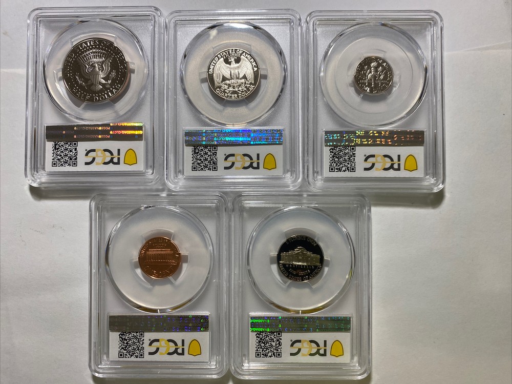 1998-S 5pc Proof Set - PCGS PR69DCAM