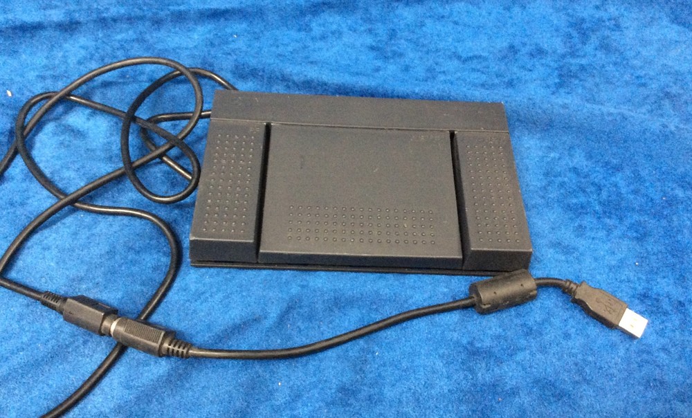 Olympus RS25 Foot Switch for PC Transcription -CLEAN-