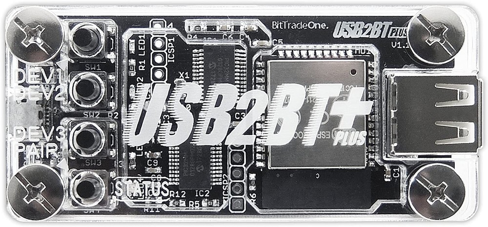 USB to Bluetooth Convert Adapter "USB2BT PLUS" ADU2B02P From Japan